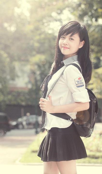 Girl xinh Hà Nội kute, đáng yêu